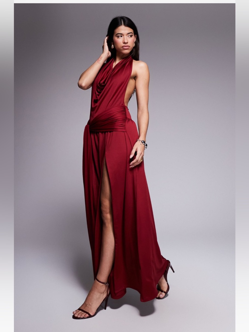 Aria Cove - Slinky Cowl Dress